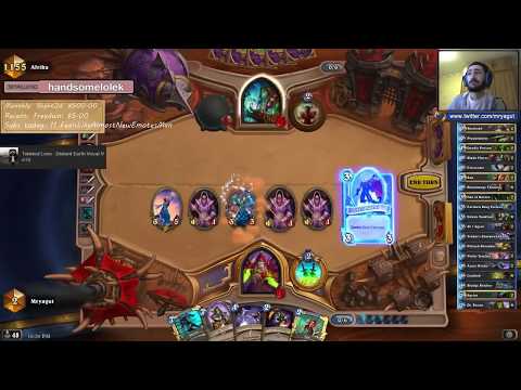 Hearthstone Mryagut Getting Legend Rank 1 With Rogue