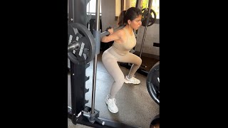 ISWARYA MENON Workout #workout #shorts #viral