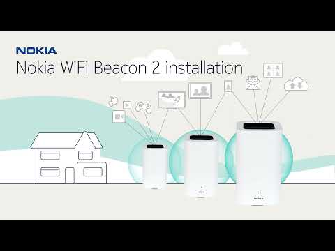 Nokia WiFi Beacon 2 Mesh Router - Used, Fully Functional Repeater/Access Point With Power Adapter