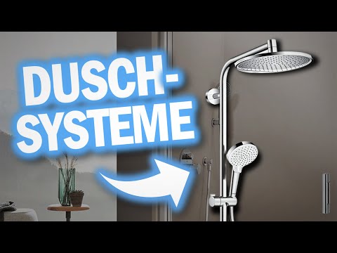 Beste DUSCHSYSTEME Vergleich | Top 3 Duschsets & Duschsysteme mit Regendusche + Handdusche