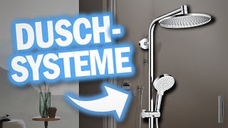 Beste DUSCHSYSTEME Vergleich | Top 3 Duschsets & Duschsysteme mit Regendusche + Handdusche