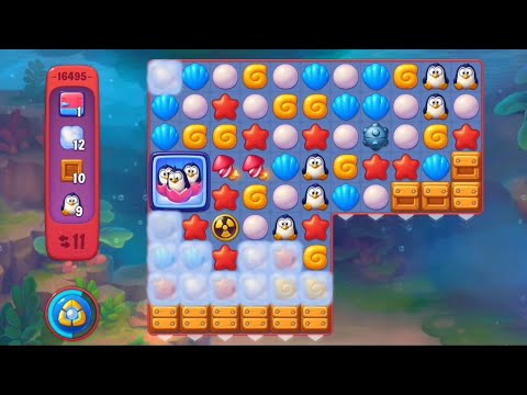 Fishdom 16495 Hard Level - NO 💣🧨💥