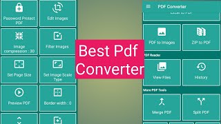 Best PDF maker for android Free  professional pdf editor