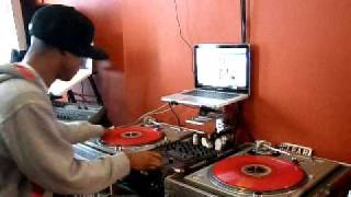 Dj Dummy cutting up blind alley by The Emotions