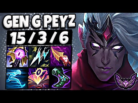 Varus vs Xayah ADC [ Gen G Peyz ] Patch 13.14 Korea Master ✅