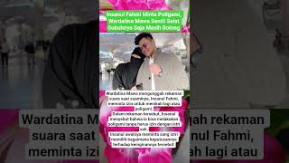 Download lagu Insanul Fahmi Minta Poligami, Wardatina Mawa Sentil Salat Subuhnya Saja Masih Bolong mp3