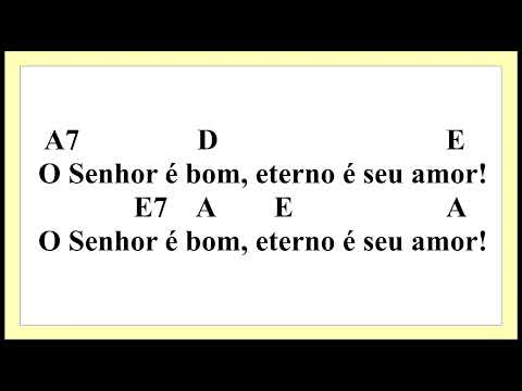 O Senhor É Bom Eterno É Seu Amor - Padre José…