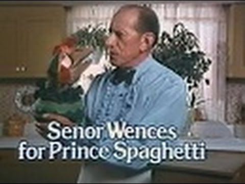 Prince Spaghetti - "Senor Wences" (Commercial, 1979)