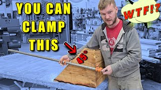 An Angle Cut Clamping Hack! Learn a Great Little Trick For Woodworking