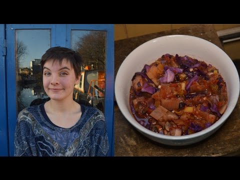 Cooking Stew On My Narrowboats Multi Fuel Stove!