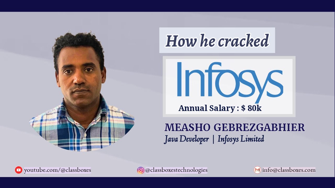 Measho Gebrezgabhier - Infosys
