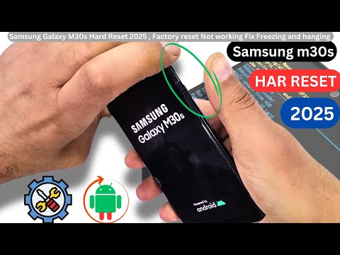 Samsung Galaxy M30s Hard Reset 2025 / First Step To Fix Common Problems