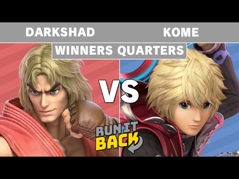 Run It Back - DarkShad (Shulk, Ken) vs Kome (Shulk) Winners Quarters - Smash Ultimate Singles