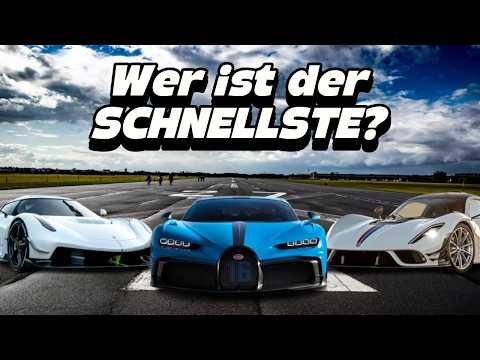 🔥 Die 10 Schnellsten Autos der Welt im Jahr 2025 –  🚀