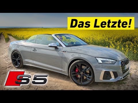 Audi S5 Cabrio B9 2023 Review & Sound – Last V6 Petrol Engine in Test