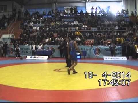 AWFCUP2014 / Seymur Huseynov - Mustafa Kalavi (IRI) - GR cadet 46 kg gold medal match