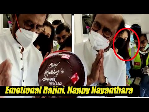 Nayanthara Sings, Rajini Cake Cutting in Flying Flight...25000ft high? | Annaththe