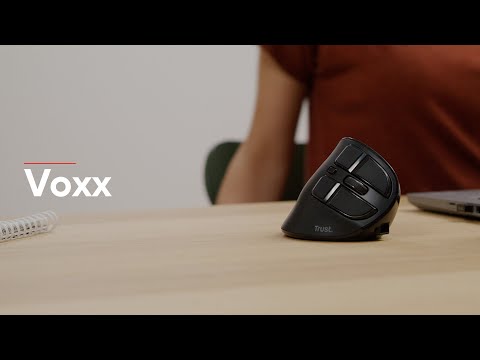Trust Voxx Vertical Ergonomic Wireless Black