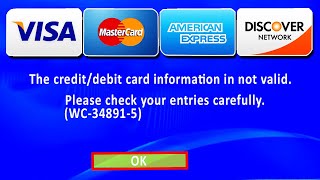 💳 PS4 (WC-34891-5) ERROR | How to fix invalid Credit Card [Working 2020]