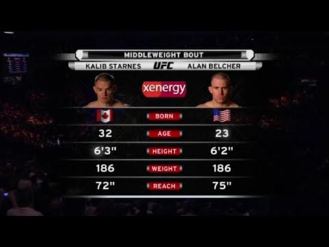 Alan Belcher vs Kalib Starnes full fight