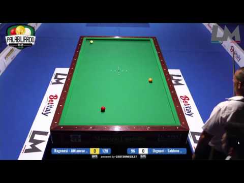 Ragonesi - Attianese VS Urgnani - Sablone | Campionato Italiano Biliardo 2016/2017(Torino)