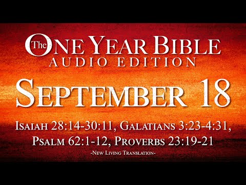 September 18 | One Year Bible Audio Edition