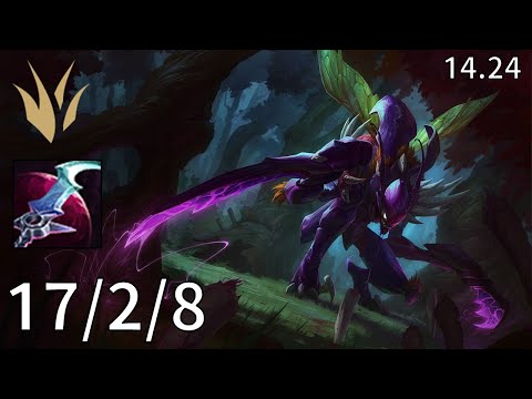 Kha'Zix Jungle vs Zac - EUW grandmaster | Patch 14.24