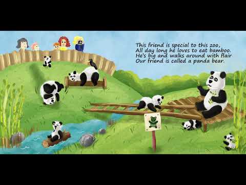 The Animals at the Zoo Official Book Trailer - By Jolas Wittler and Kama Towcik