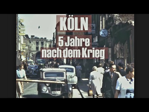 Cologne: 5 years after the war - at the center of the destruction - from the documentary: Cologne...