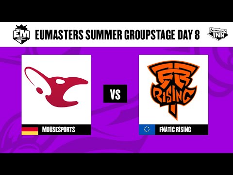 mouz vs FNCR | EU Masters Sommer 2020 Gruppenphase - Day 8 [GER]