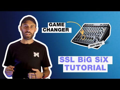 Solid State Logic BiG SiX 6-Channel Analog Mixer with InBuilt Audio Interface image 3