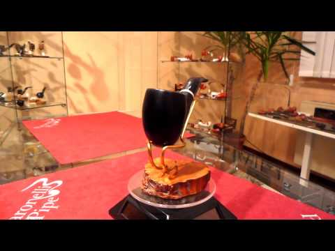 Pipa in radica bent freehand - www.paronellipipe.it