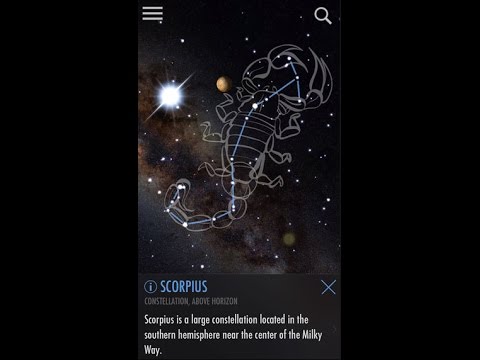 App review: Skyview free for Android and iphone smartphone for Stargazing(