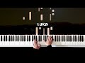 Luka Hania Rani Piano Cover Piano Tutorial