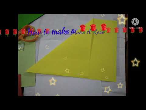 🌹🌹🌹How to Make a Rose Flower 🌹🌹🌹