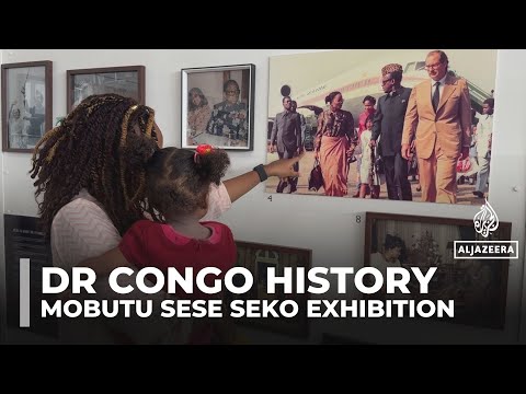 Mobutu Sese Seko’s controversial legacy revisited at exhibition in DR Congo’s Kinshasa