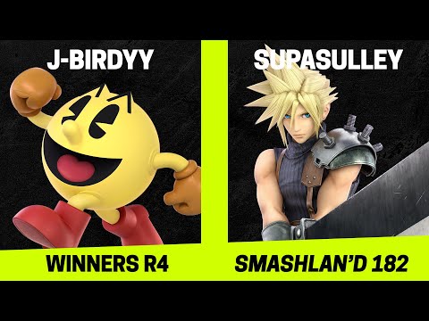 SmashLAN'd 182 Winners R4 - J-Birdyy vs SupaSulley - SSBU Smash Ultimate Tournament