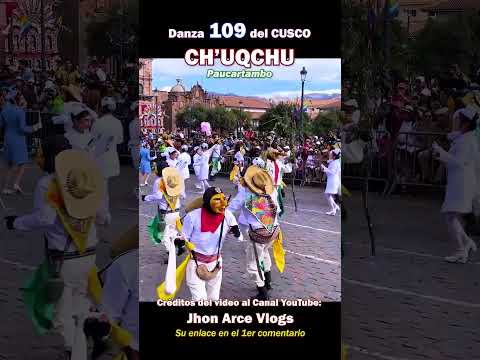 Danza 109 CHUQCHU Paucartambo Cusco