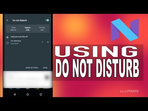Android 7 How To: Use Do Not Disturb Mode