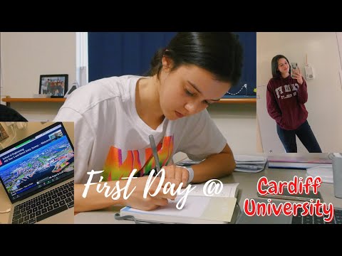 My 1st Day at CARDIFF UNIVERSITY
