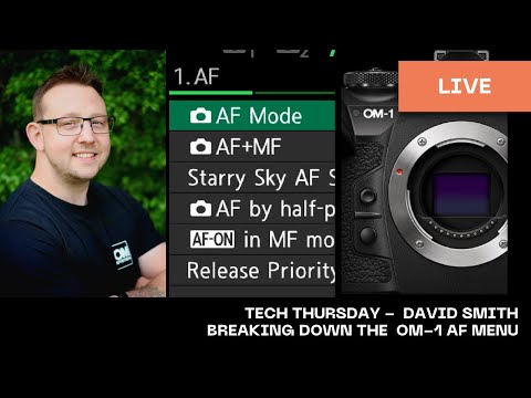 English | Tech Thursday - Breaking down the OM-1 AF Menu