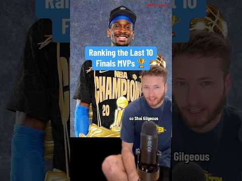Ranking the NBA’s Last 10 Finals MVPs 🏆