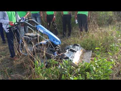 BCS Roller blade ម៉ាសីុនកាត់កម្ទេចស្មៅបានលឿន