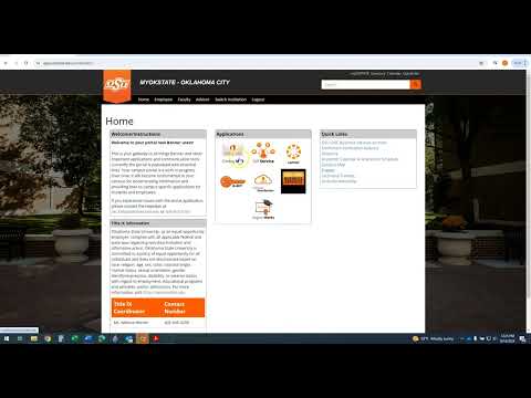 My Okstate Edu