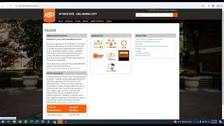 Using  my.okstate.edu