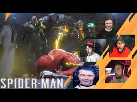 Gamers Reactions to the Sinister Six | Marvel's Spider-Man