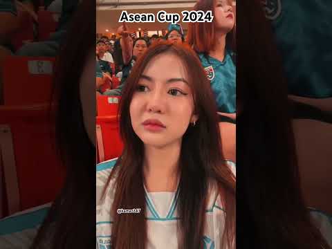 Cô gái Thái Lan🇹🇭 xúc động khi đội nhà thua ĐT Việt Nam #aseancup2024