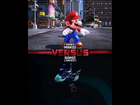 Mario vs Sonic (With Proof) #mario #sonic #edit #wisedit