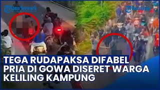 NGERI! Pria Perudapaksa Difabel di Gowa Tewas Diamuk Warga, Pelaku Diseret Keliling Kampung