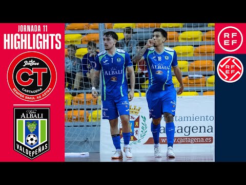 Resumen #PrimeraDivisiónFS | Jimbee Cartagena Costa Cálida 3-4 Viña Albali Valdepeñas | Jornada 11